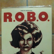 Discos de vinilo: R.O.B.O. TODO SE DERRUMBA LP - PORTADA CREMA - SPANISH PUNK - ROBO - AEROBITCH - MULETRAIN - NEW