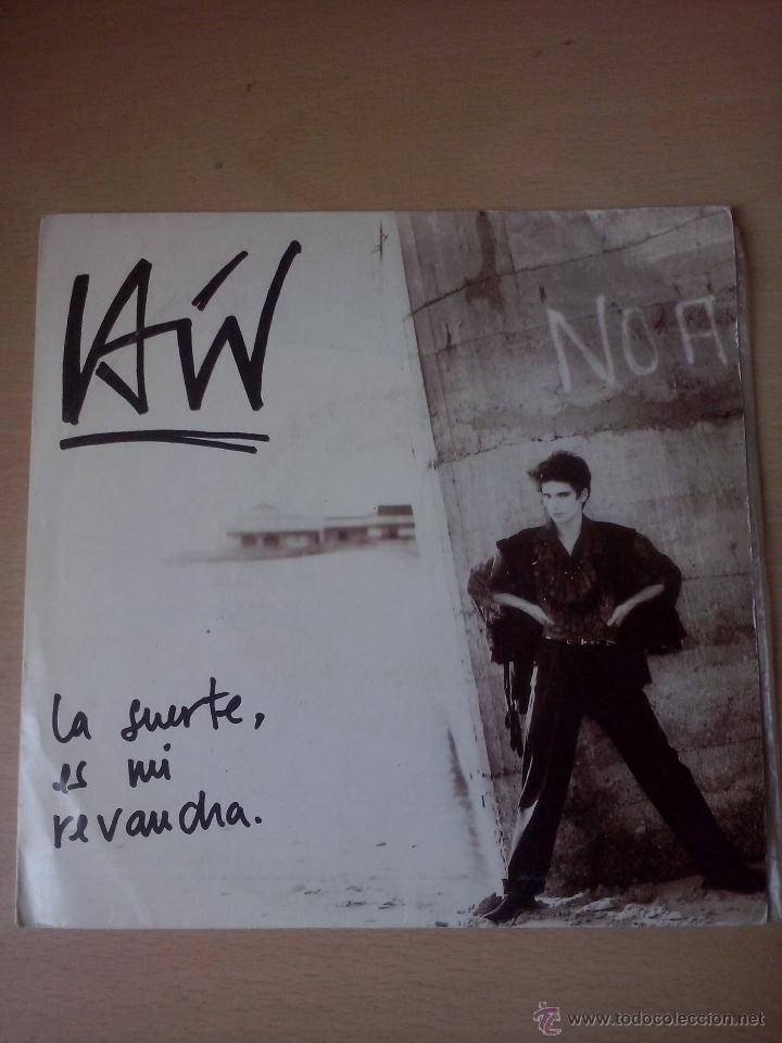 Discos de vinilo: lain- la suerte es mi revancha/ hay que olvidar- single virgin 1986- hoja interior