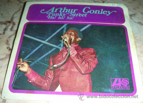 Discos de vinilo: ARTHUR CONLEY - FUNKY STREET - SINGLE - Foto 1
