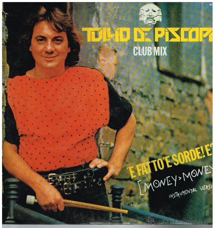 Discos de vinilo: Tullio de Piscopo - E fatto e sorde e - MaxiSingle 1986 - Foto 1