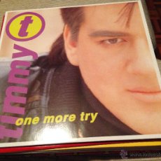 Dischi in vinile: TIMMY T - ONE MORE TRY - WHAT WILL I DO - MAXI SYNTH POP FREESTYLE