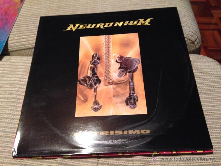 Discos de vinilo: NEURONIUM - EXTRISIMO LP NEW AGE ELECTRONICA DRO ANUBIS - Foto 1