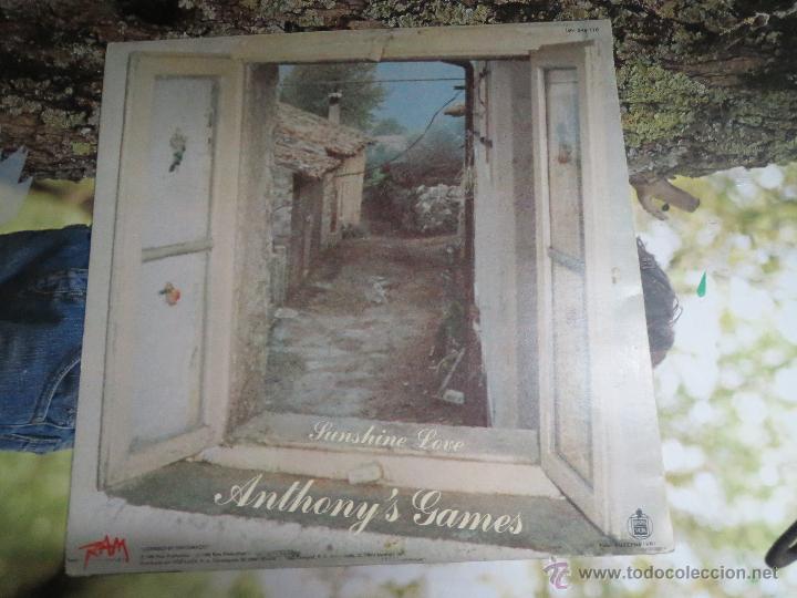 Discos de vinilo: ANTHONYS GAMES SUNSHINE LOVE. - Foto 1