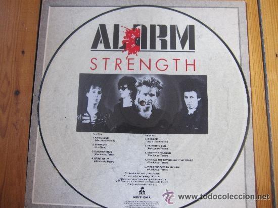 Discos de vinilo: THE ALARM `Strength` PICTURE DISC - Foto 1