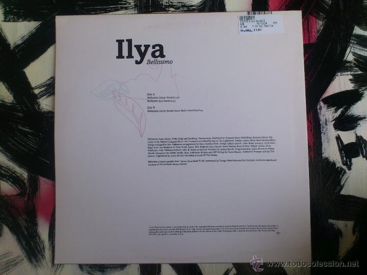 Discos de vinilo: ILYA - BELLISSIMO - MAXI - VINILO - 12 - VIRGIN - 2003 - Foto 2