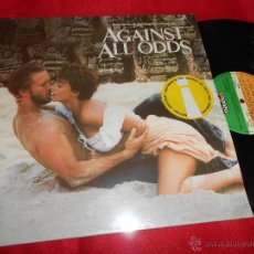 Dischi in vinile: AGAINST ALL ODDS BSO OST LP 1984 SPAIN COMO NUEVO PETER GABRIEL+CARLTON+BIG COUNTRY+KID CREOLE+++. Lote 51793110