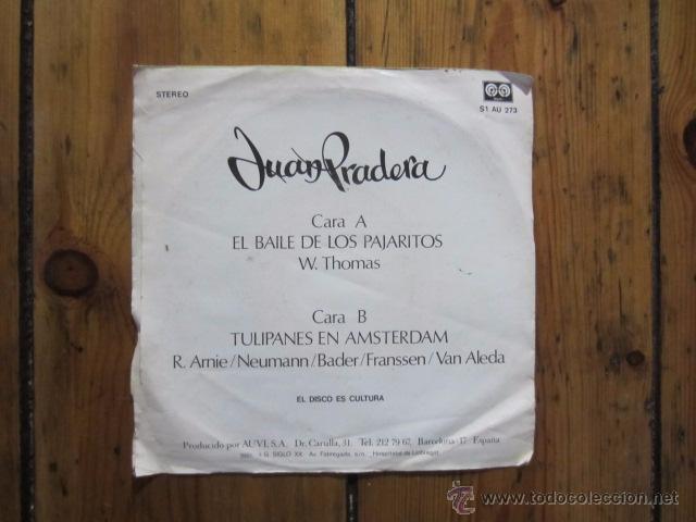 Discos de vinilo: JUAN PRADERA - EL BAILE DE OS PAJARITOS - Foto 2