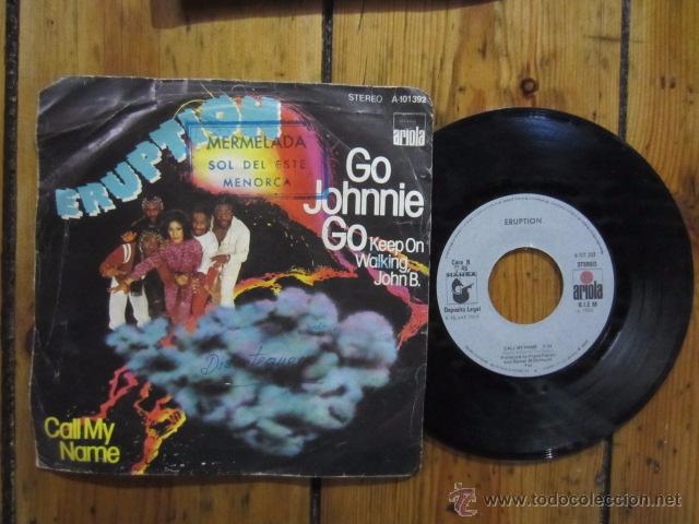 Discos de vinilo: ERUPTION - GO JOHNNIE GO - Foto 1