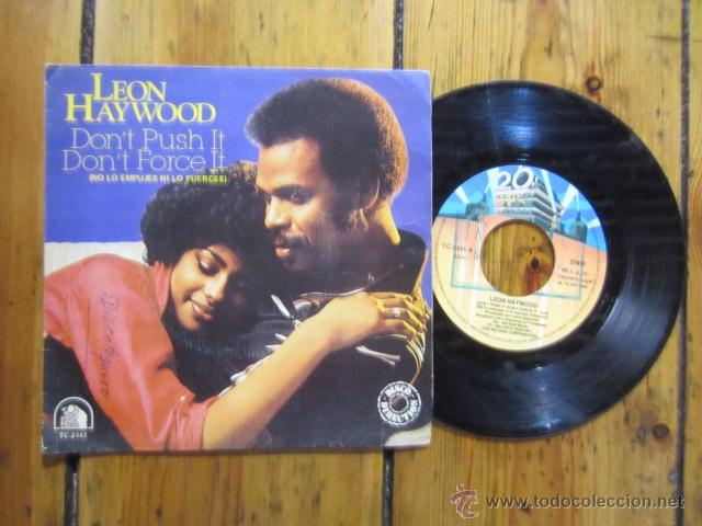 Discos de vinilo: LEON HAYWOOD - DONT PUSH IT - Foto 1