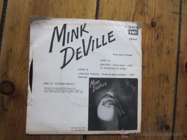 Discos de vinilo: MINK DEVILLE- BAD BOY - Foto 2