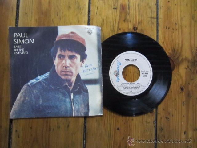 Discos de vinilo: PAUL SIMON - LATE IN THE EVENING - Foto 1