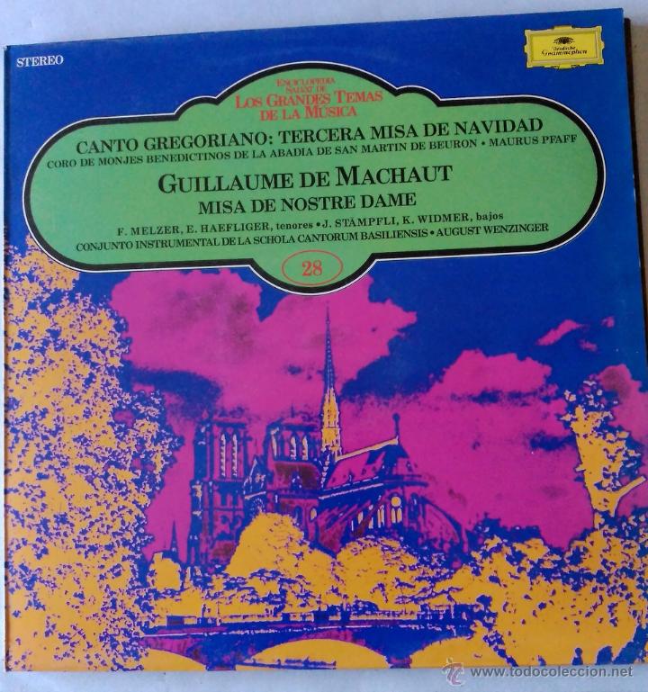 Discos de vinilo: CANTOS GREGORIANOS. - Foto 1