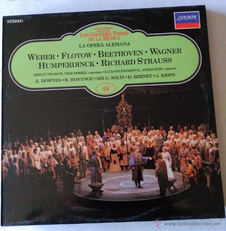 Discos de vinil: LA OPERA ALEMANA