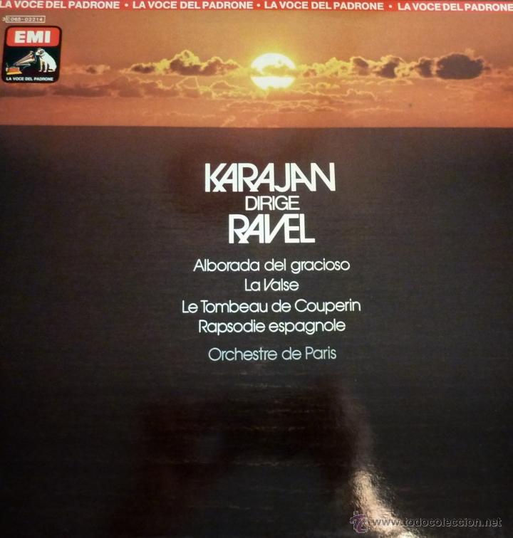 Discos de vinilo: Karajan dirige Ravel - Foto 1