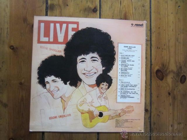 Discos de vinilo: EDDIE SKOLLER - LIVE - Foto 2
