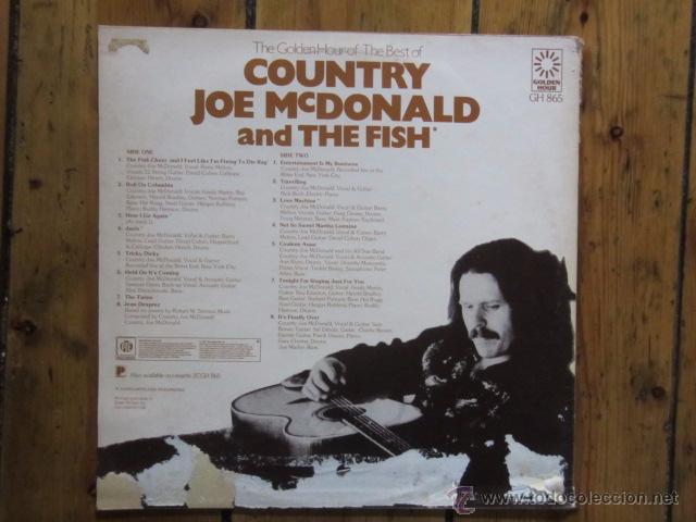 Discos de vinilo: COUNTRY - JOE MCDONALD - Foto 2