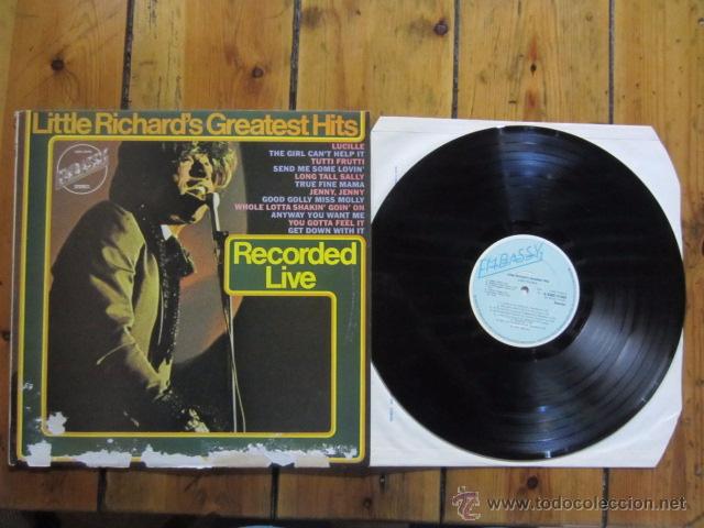 Discos de vinilo: LITTLE RICHARDS GREATEST HITS - Foto 1