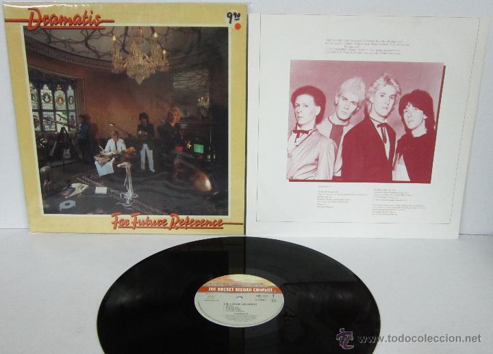 Discos de vinilo: DRAMATIS - FOR FUTURE REFERENCE - LP HOLLAND 1981 + LETRAS - MUY BUEN ESTADO - Foto 1