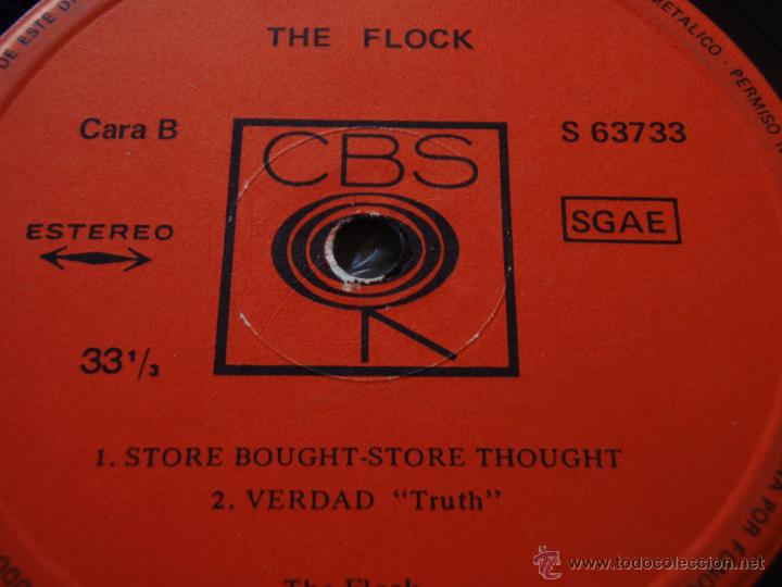 Discos de vinilo: THE FLOCK ( THE FLOCK ) SPAIN LP33 CBS - Foto 4