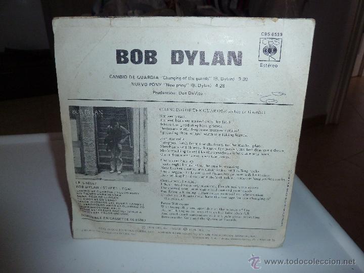 Discos de vinilo: BOB DYLAN CAMBIO DE GUARDIA - Foto 2