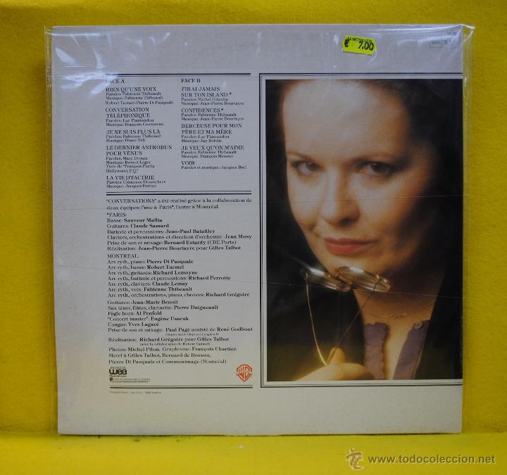 Discos de vinilo: FABIENNE THIBEAULT - CONVERSATIONS - LP - Foto 2