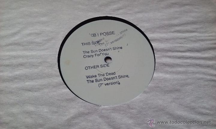 Discos de vinilo: B I Posse - The Sun Doesnt Shine - 1991 - Foto 1