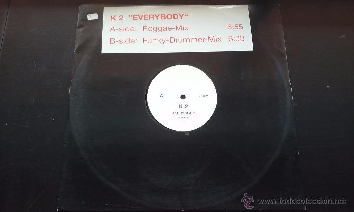 Discos de vinilo: K2 - Everybody - 1996 - Foto 1