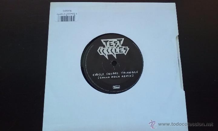 Discos de vinilo: Test Icicles - Circle. Square. Triangle (Spank Rock Remix) - SINGLE - 2006 - Foto 1
