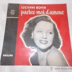 Discos de vinilo: LUCIENNE BOYER PARLEZ-MOI D'AMOUR