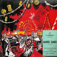 Discos de vinilo: MANUEL RAMOS (ORGANILLO) EP SELLO COLUMBIA AÑO 1959 EDITADO EN ESPAÑA. Lote 51929007
