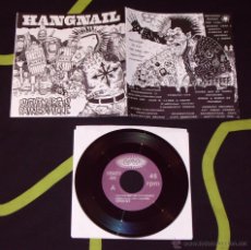 Discos de vinilo: HANGNAIL - NIGHTMARE IN PAINESVILLE - 7'' [HIBACHI, 1999] HARDCORE. Lote 51929544