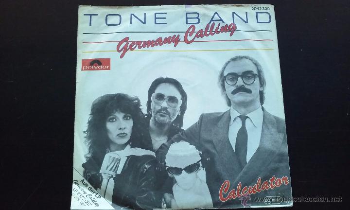 Discos de vinilo: Tone Band - Germany Calling / Calculator - SINGLE - 1981 - Foto 1