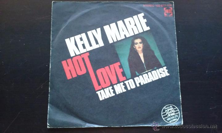 Discos de vinilo: Kelly Marie - Hot Love - SINGLE - 1981 - Foto 1