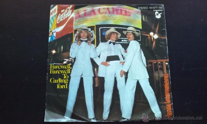 Discos de vinilo: &Agrave; La Carte - Do Wah Diddy Diddy - SINGLE - 1980 - Foto 1