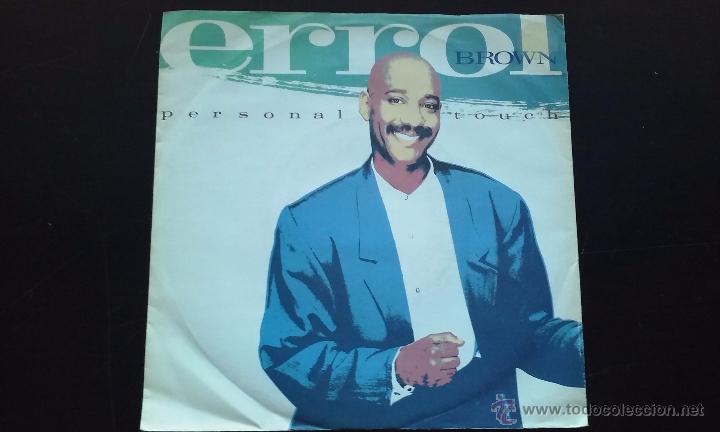 Discos de vinilo: Errol Brown - Personal Touch - SINGLE - 1987 - Foto 1