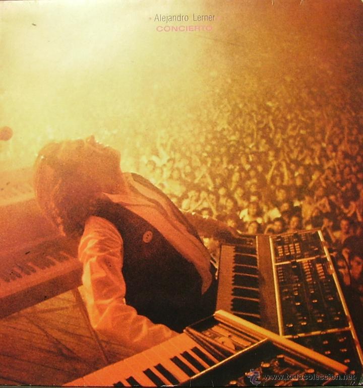 Vinyl records: ALEJANDRO LERNER-CONCIERTO LP VINILO 1985 CON PORTADA DOBLE (ARGENTINA)