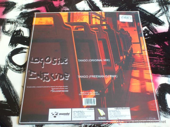 Discos de vinilo: ALEX TRACK ONE - TANGO - MAXI - VINILO - MANDO RECORDS - 2003 - Foto 2