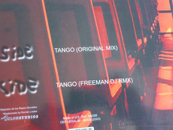 Discos de vinilo: ALEX TRACK ONE - TANGO - MAXI - VINILO - MANDO RECORDS - 2003 - Foto 3