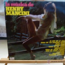Discos de vinilo: LA MUSICA DE HENRY MANCINI. Lote 51936489