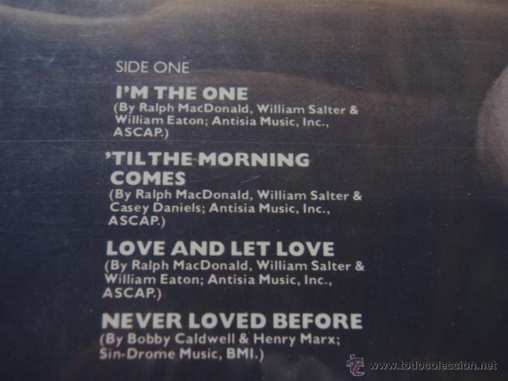 Discos de vinilo: ROBERTA FLACK ( IM THE ONE ) LP33 - Foto 3