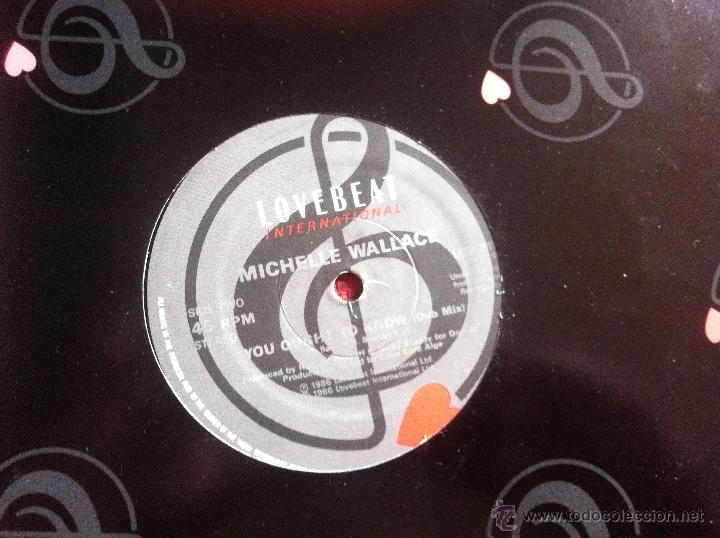 Discos de vinilo: 12 MAXI-MICHELLE WALLACE-YOU OUGHT TO KNOW - Foto 1