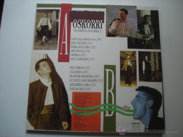 Discos de vinilo: Oskorri Datorrena Datorrela - Foto 2