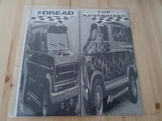 Discos de vinilo: The Dread/The Adversives split 10 pulgadas crust punk hard core - Foto 1