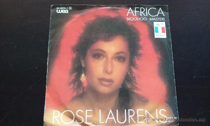 Discos de vinilo: Rose Laurens - Africa (Voodoo Master) - SINGLE - 1983 - Foto 1