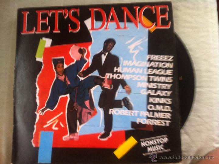 Discos de vinilo: LP LET&acute;S DANCE-VARIOS - Foto 1