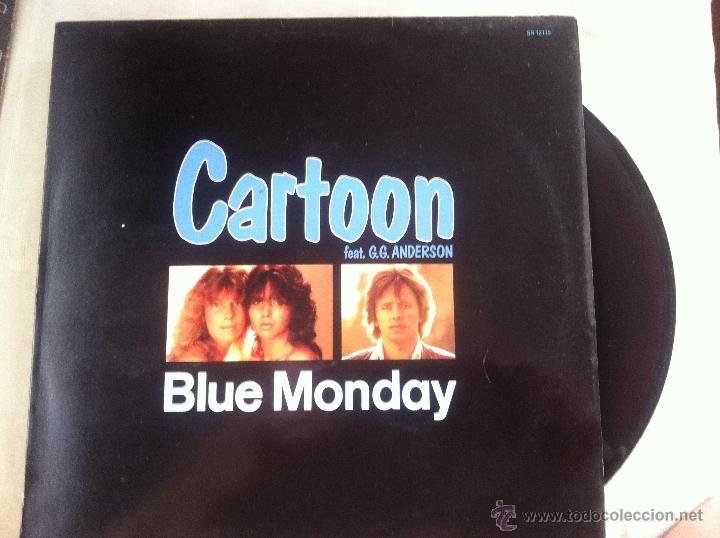 Discos de vinilo: 12 MAXI-CARTOON-BLUE MONDAY - Foto 1