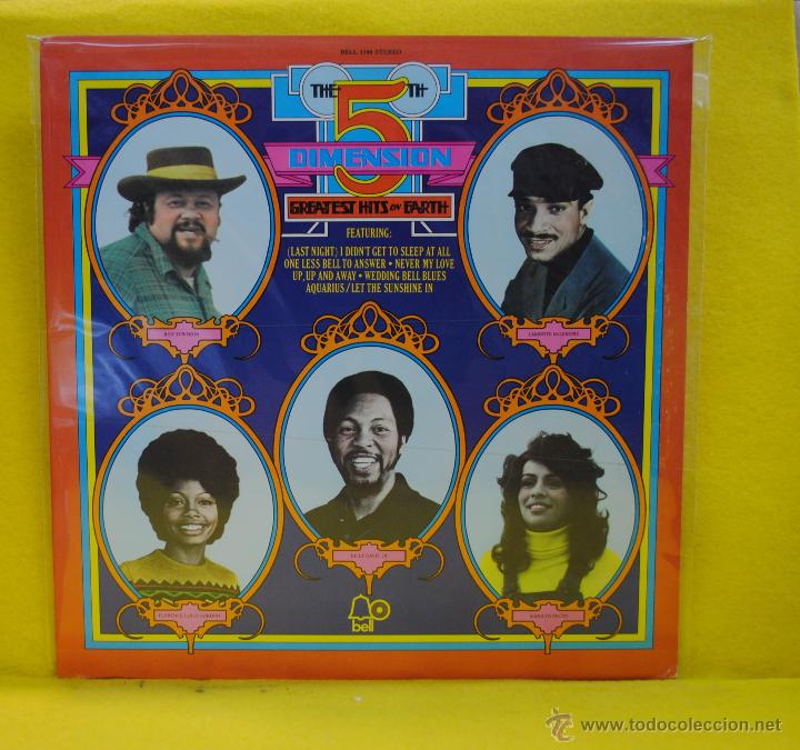 Discos de vinilo: THE 5 DIMENISION - GREATEST HITS - LP - Foto 1