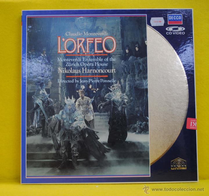Discos de vinilo: CLAUDIO MONTEVERDI - LORFEO - LASERDISC - Foto 1