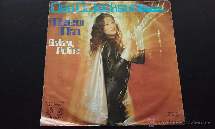 Discos de vinilo: Dee D. Jackson - Meteor Man - SINGLE - 1978 - Foto 1