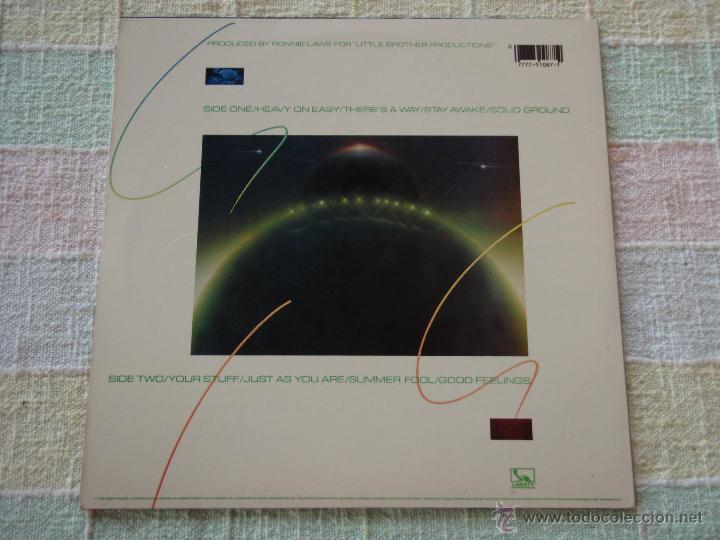 Discos de vinilo: Ronnie Laws &ndash; Solid Ground, US 1981 Liberty - Foto 2